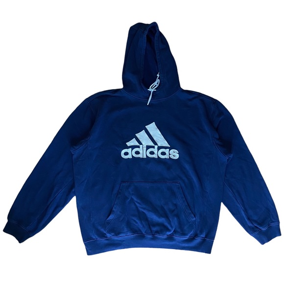 adidas Other - Adidas Blue Long-sleeve Fleeced-lined Sweatshirt XL